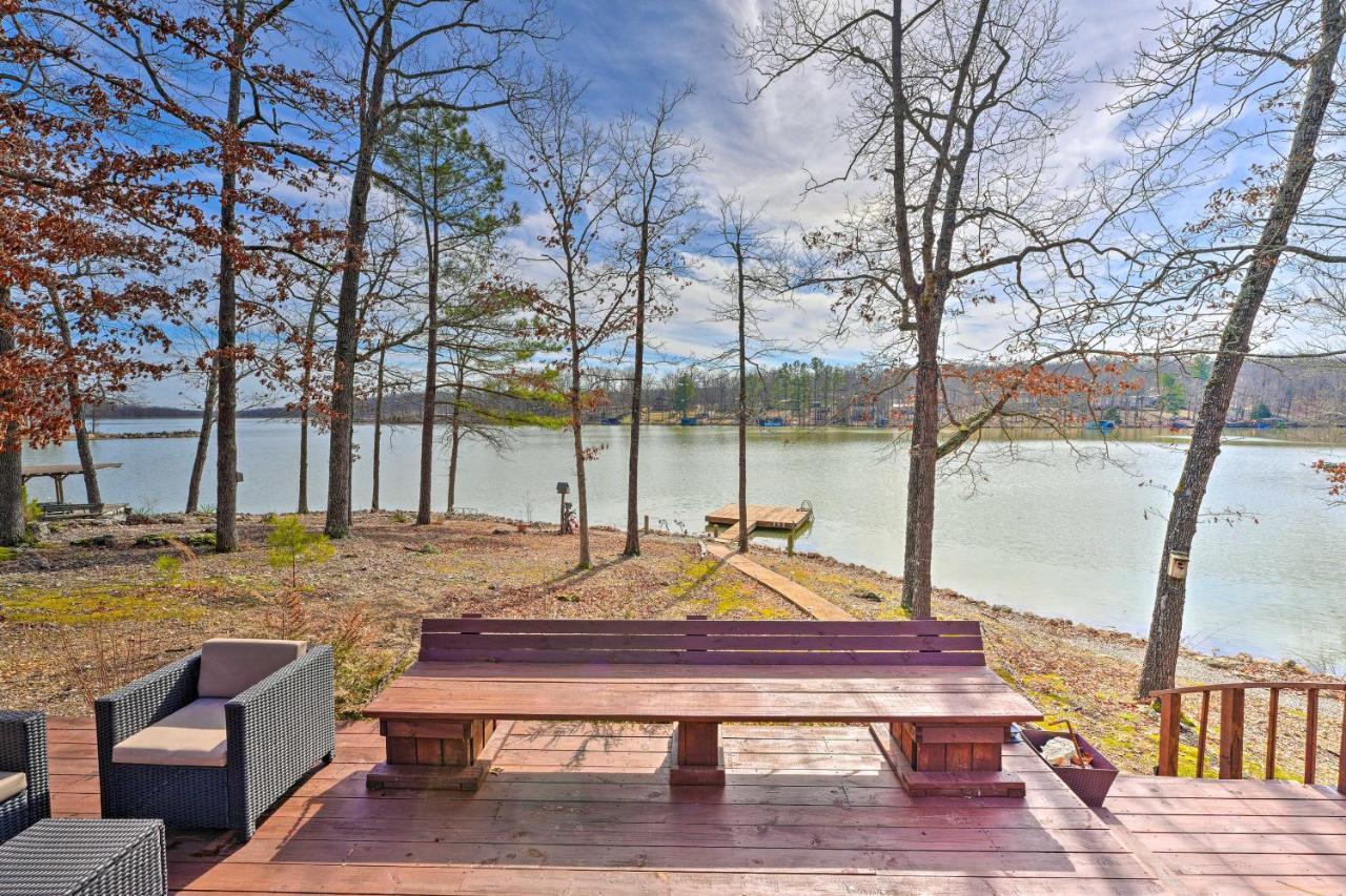 Lakefront Vacation Rental With Deck And 2 Docks! Hardy Exterior photo