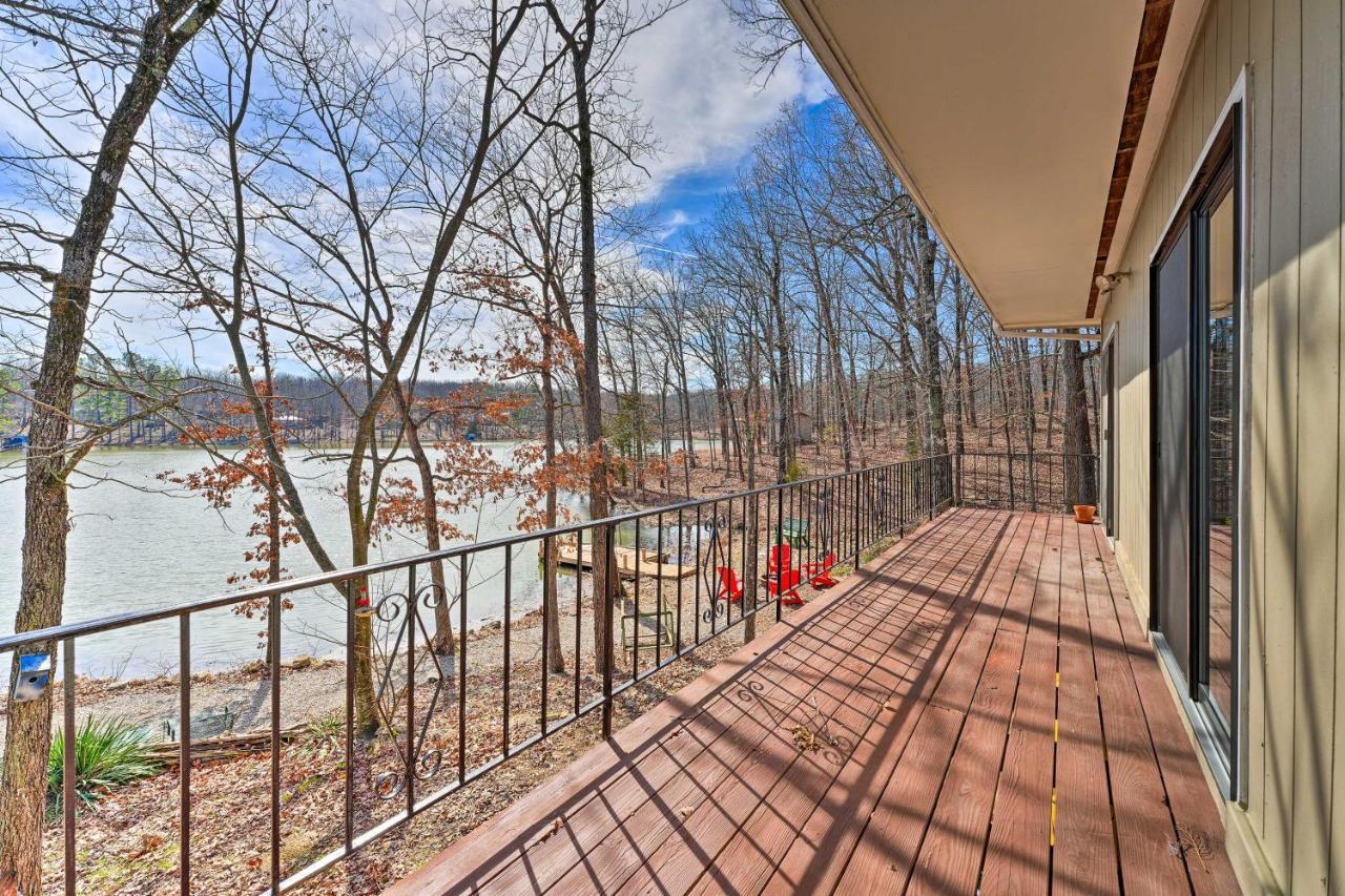 Lakefront Vacation Rental With Deck And 2 Docks! Hardy Exterior photo